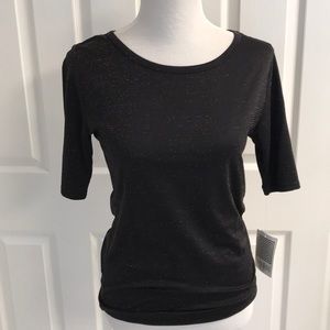 Black w/gold thread detail, size M, Gigi, LuLaRoe